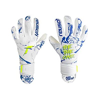 Reusch Gants de gardien de but pour enfant Forte adhérence et ajustement Forte adhérence, respirant, pour l'entraînement et le jeu, convient pour le gazon naturel et le gazon artificiel, taille 4-7 Reusch Gants de gardien de but pour enfant Forte adhérence et ajustement Forte adhérence, respirant, pour l'entraînement et le jeu, convient pour le gazon naturel et le gazon artificiel, taille 4-7