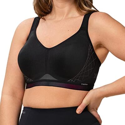 Triumph TriAction Dames Cardio Cloud P Ex Sportbeha, Zwart, 110B 110B Triumph TriAction Dames Cardio Cloud P Ex Sportbeha, Zwart, 110B 110B