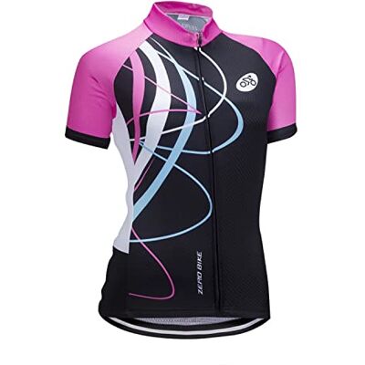 ZEROBIKE Dames Fietsen Fietsen Ademend Sneldrogende Truien, Jersey Cycle Korte Mouwen Jas ZEROBIKE Dames Fietsen Fietsen Ademend Sneldrogende Truien, Jersey Cycle Korte Mouwen Jas