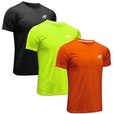 MEETWEE Sportshirt voor heren, Baselayer korte mouwen, hardloopshirt, fitness, voetbal, joggen XL MEETWEE Sportshirt voor heren, Baselayer korte mouwen, hardloopshirt, fitness, voetbal, joggen XL