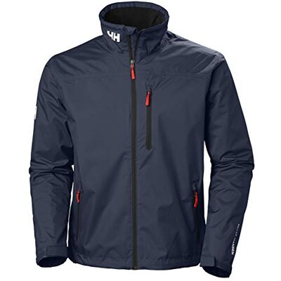 Helly Hansen Crew Midlayer Herenjas, marineblauw, XL Helly Hansen Crew Midlayer Herenjas, marineblauw, XL
