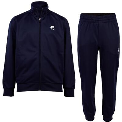 Lotto Men 1124055 Trainingspak Regular Fit Dress Blues, maat L, jurk, blauw, L Lotto Men 1124055 Trainingspak Regular Fit Dress Blues, maat L, jurk, blauw, L