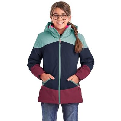 Killtec Kow 195 Grls Jckt functionele outdoorjas met capuchon voor meisjes Killtec Kow 195 Grls Jckt functionele outdoorjas met capuchon voor meisjes