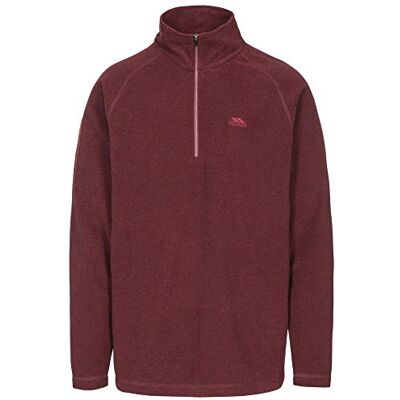 Trespass Tredt Microfleece herenjas, warm, 140 g/m², pruim, XXS Trespass Tredt Microfleece herenjas, warm, 140 g/m², pruim, XXS