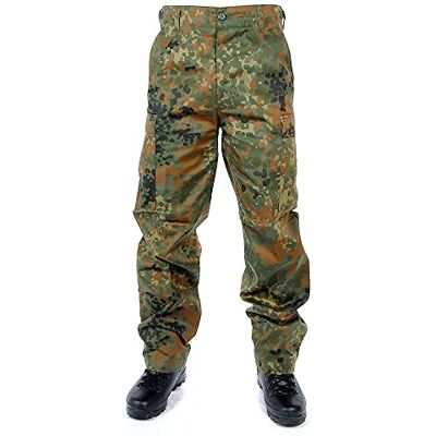 Mil-Tec Us Ranger broek type BDU herenbroek, Flecktarn Mil-Tec Us Ranger broek type BDU herenbroek, Flecktarn