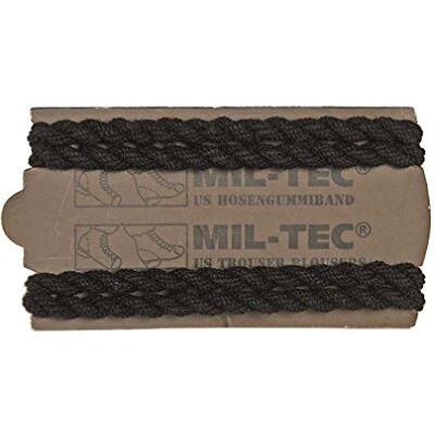 Mil-Tec Us Rubberen broekband, zwart, één maat Eén maat Mil-Tec Us Rubberen broekband, zwart, één maat Eén maat