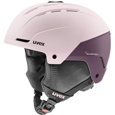 Uvex Stance Casque de ski robuste et ventilé pour homme et femme avec ajustement individuel de la taille Uvex Stance Casque de ski robuste et ventilé pour homme et femme avec ajustement individuel de la taille