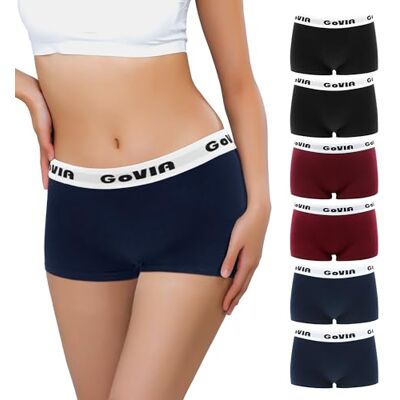 Libella Set van 6 boxershorts van zacht katoen voor dames S Libella Set van 6 boxershorts van zacht katoen voor dames S