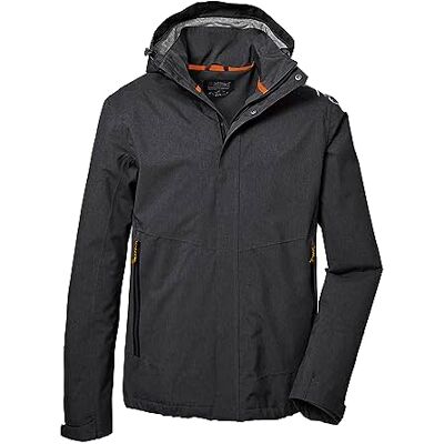 Killtec KOS 53 MN JCKT functionele jas voor heren, met afneembare capuchon Killtec KOS 53 MN JCKT functionele jas voor heren, met afneembare capuchon