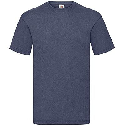 Fruit of the Loom T-shirt voor volwassenen T-shirt unisexe pour homme et femme en 100 % coton avec col rond + pochette en tissu MyShirt gratuite 3XL Fruit of the Loom T-shirt voor volwassenen T-shirt unisexe pour homme et femme en 100 % coton avec col rond + pochette en tissu MyShirt gratuite 3XL