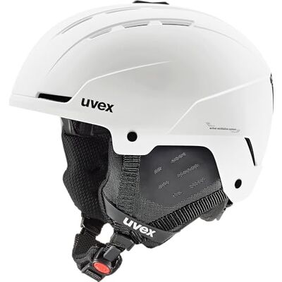 Uvex Stance Robuuste en geventileerde skihelm voor dames en heren met individuele maataanpassing Uvex Stance Robuuste en geventileerde skihelm voor dames en heren met individuele maataanpassing