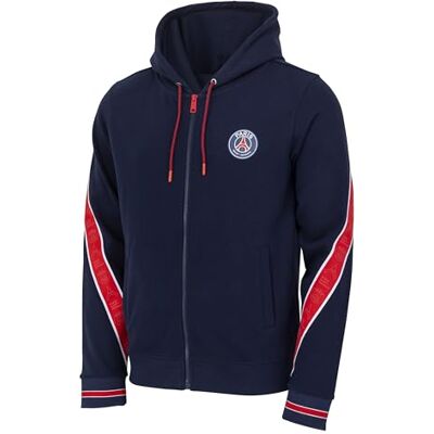 PSG Paris Saint-Germain Hoodie met ritssluiting officiële collectie PSG Paris Saint-Germain Hoodie met ritssluiting officiële collectie