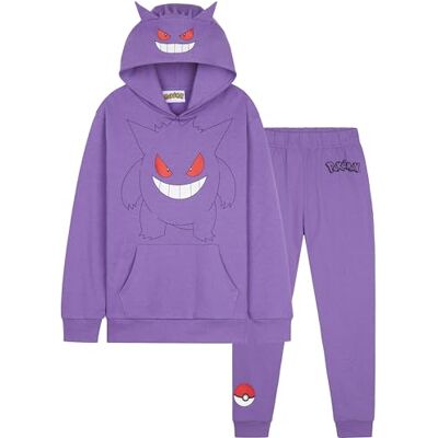 Pokémon Pokemon Trainingspak voor jongens, hoodie en joggingbroek, 2-delig, vrijetijdskleding, sportkleding voor tieners, anime-cadeaus voor jongens 13-14 jaar Pokémon Pokemon Trainingspak voor jongens, hoodie en joggingbroek, 2-delig, vrijetijdskleding, sportkleding voor tieners, anime-cadeaus voor jongens 13-14 jaar