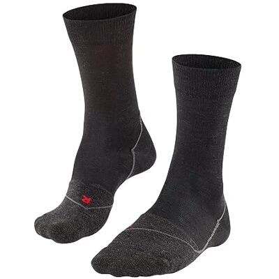Falke Unisex BC Warm thermische fietssokken middenvoet en hiel niet versterkt direct contact ademend klimaatregulerend geurremmend wol functioneel garen 1 paar Falke Unisex BC Warm thermische fietssokken middenvoet en hiel niet versterkt direct contact ademend klimaatregulerend geurremmend wol functioneel garen 1 paar