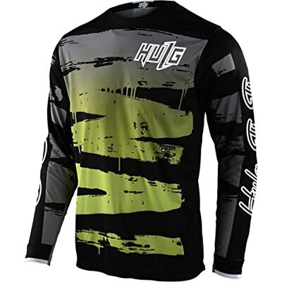 HULG Fietsshirt voor heren, jersey, MTB, lange mouwen, sneldrogend L HULG Fietsshirt voor heren, jersey, MTB, lange mouwen, sneldrogend L