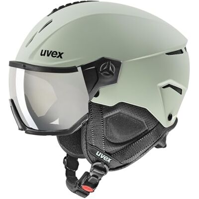 Uvex instinct visor Casque de ski pour homme et femme Avec visière Ajustement individuel Uvex instinct visor Casque de ski pour homme et femme Avec visière Ajustement individuel