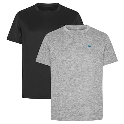 DANISH ENDURANCE Technisch sportshirt voor heren, zeer goed ademend, met korte mouwen, voor hardlopen en krachttraining T-shirt de Sport Technique, Respirant et Léger, Sans Étiquette Anti-Irritation, pour la Course et la Musculation XXL DANISH ENDURANCE Technisch sportshirt voor heren, zeer goed ademend, met korte mouwen, voor hardlopen en krachttraining T-shirt de Sport Technique, Respirant et Léger, Sans Étiquette Anti-Irritation, pour la Course et la Musculation XXL