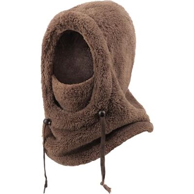 DRESHOW Fleece bivakmuts dames heren bivakmuts balaclava thermische winter unisex thermisch ademend multifunctioneel skimasker winddicht gezichtsbedekking voor koud weer L DRESHOW Fleece bivakmuts dames heren bivakmuts balaclava thermische winter unisex thermisch ademend multifunctioneel skimasker winddicht gezichtsbedekking voor koud weer L