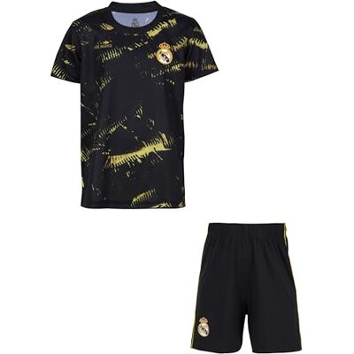 Real Madrid Real T-shirt + shorts voor kinderen, jongens, officiële voetbalcollectie, 4 jaar Real Madrid Real T-shirt + shorts voor kinderen, jongens, officiële voetbalcollectie, 4 jaar