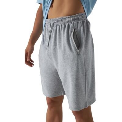 Smith & Solo Korte sportbroek voor heren, loopshorts voor heren, katoen, joggingbroek, fitnessbroek, sportshorts, bermuda, shorts, trainingsbroek, tennisbroek, 7316 Grijs, L L Smith & Solo Korte sportbroek voor heren, loopshorts voor heren, katoen, joggingbroek, fitnessbroek, sportshorts, bermuda, shorts, trainingsbroek, tennisbroek, 7316 Grijs, L L