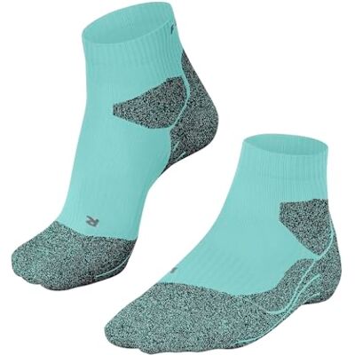 Falke Dames RU Trail hardloopsokken lichtgewicht padding anti-blaren compressie enkelsteun op oneffen terrein ademend sneldrogend functioneel garen 1 paar Falke Dames RU Trail hardloopsokken lichtgewicht padding anti-blaren compressie enkelsteun op oneffen terrein ademend sneldrogend functioneel garen 1 paar