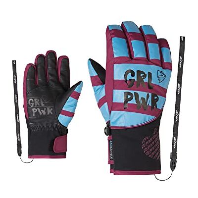 Ziener Fille Liwa Gants de Ski/Sports d'Hiver Imperméable Primaloft Mode Ziener Fille Liwa Gants de Ski/Sports d'Hiver Imperméable Primaloft Mode