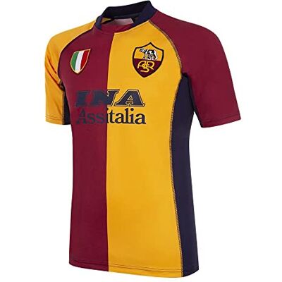 AS Roma COPA 1998-99 Away Retro voetbalshirt, wit AS Roma COPA 1998-99 Away Retro voetbalshirt, wit