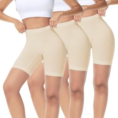 IceReco Set van 3 fietsbroeken voor dames, korte legging met pijpen, anti-wrijving, geschikt voor sport XS IceReco Set van 3 fietsbroeken voor dames, korte legging met pijpen, anti-wrijving, geschikt voor sport XS