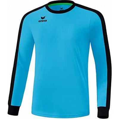 Erima Retro Star shirt, lange mouwen, uniseks, kinderen (1 stuk), Curaçae/Zwart Erima Retro Star shirt, lange mouwen, uniseks, kinderen (1 stuk), Curaçae/Zwart
