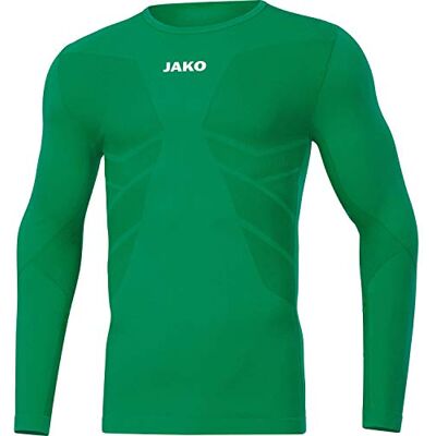 JAKO Comfort 2.0 met lange mouwen, uniseks kind, sportgroen, 3XS JAKO Comfort 2.0 met lange mouwen, uniseks kind, sportgroen, 3XS