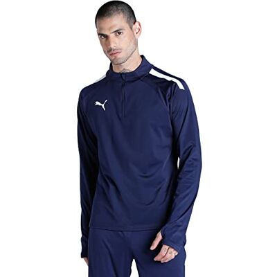 Puma Teamliga 14 Zip Top Sweatshirt voor heren Puma Teamliga 14 Zip Top Sweatshirt voor heren