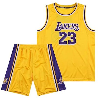TYTF Basketbal T-shirt kinderen mouwloos mesh vest uniform top en shorts voor jongens kinderen zomerkleding 1-15 jaar TYTF Basketbal T-shirt kinderen mouwloos mesh vest uniform top en shorts voor jongens kinderen zomerkleding 1-15 jaar