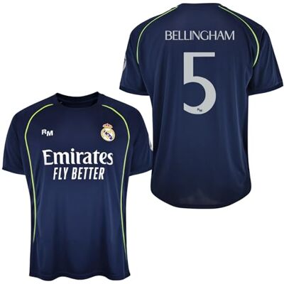Real Madrid 25 2/26 Outdoorshirt voor volwassenen, maten S-XXL, seizoen 2025/2026, voetbalshirt voor heren, officieel product voor fans Real Madrid 25 2/26 Outdoorshirt voor volwassenen, maten S-XXL, seizoen 2025/2026, voetbalshirt voor heren, officieel product voor fans