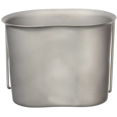 Mil-Tec Militaire beker in niervorm met draadgreep, 500 ml Mil-Tec Militaire beker in niervorm met draadgreep, 500 ml