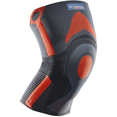 Thuasne Sport Versterkte kniebrace Tendinopathie, lichte patellaire instabiliteit Compressief breien Houdingsindex 3/5 Medisch hulpmiddel CE Maat L Thuasne Sport Versterkte kniebrace Tendinopathie, lichte patellaire instabiliteit Compressief breien Houdingsindex 3/5 Medisch hulpmiddel CE Maat L