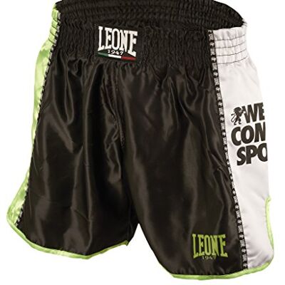 LEONE 1947 Training, Kick-Thai shorts, uniseks, zwart, XS LEONE 1947 Training, Kick-Thai shorts, uniseks, zwart, XS