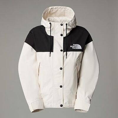 The North Face Reign On regenjas voor dames, White Dune/Tnf Black, L The North Face Reign On regenjas voor dames, White Dune/Tnf Black, L
