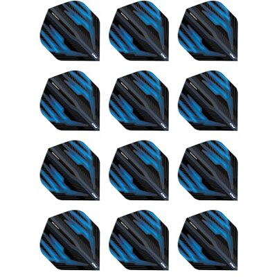 Dragon Hardcore Radical Black & Blue Extra Thick Standard Dart Vluchten 4 sets Per Pak (12 Dart Flights in totaal) Dragon Hardcore Radical Black & Blue Extra Thick Standard Dart Vluchten 4 sets Per Pak (12 Dart Flights in totaal)