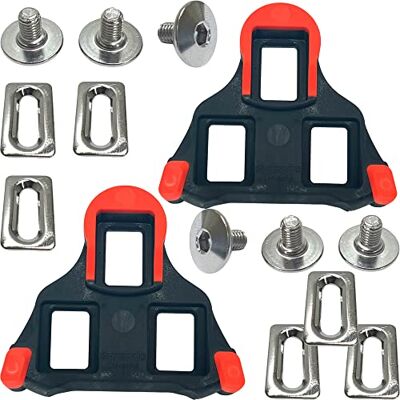 Shimano SPD SL Racefiets schoenplaten voor klikpedalen (SH-10 vast, rood) SPD SL Shimano SPD SL Racefiets schoenplaten voor klikpedalen (SH-10 vast, rood) SPD SL