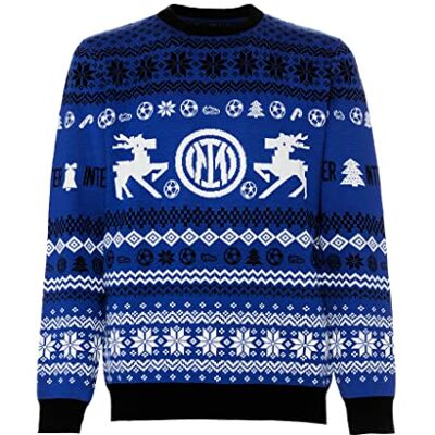Inter Uniseks kersttrui (1 stuk) Inter Uniseks kersttrui (1 stuk)
