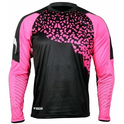HO Soccer Camiseta Kontrol zwart/roze gebreid uniseks HO Soccer Camiseta Kontrol zwart/roze gebreid uniseks