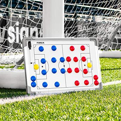 FORZA Tactische voetbalborden Whiteboard voor training (droog afwisbaar hout inbegrepen) Coaches Pad Dubbelzijdig Verschillende maten FORZA Tactische voetbalborden Whiteboard voor training (droog afwisbaar hout inbegrepen) Coaches Pad Dubbelzijdig Verschillende maten