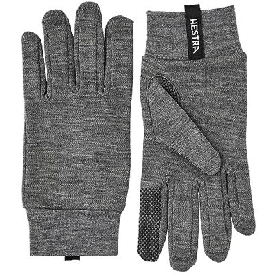 HESTRA Touch Point Liners Merino-handschoenen grijs 2020 HESTRA Touch Point Liners Merino-handschoenen grijs 2020
