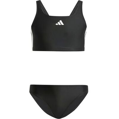 Adidas Bikini met 3 strepen, V-rug, voor meisjes Adidas Bikini met 3 strepen, V-rug, voor meisjes