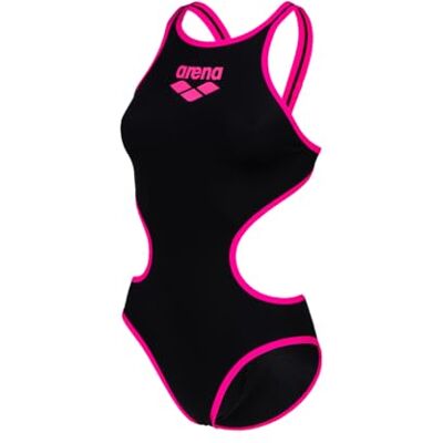 ARENA One Big Logo sportief badpak voor dames van MaxLife milieuvriendelijke stof met maximale chloorbestendigheid en uv-bescherming 50+ ARENA One Big Logo sportief badpak voor dames van MaxLife milieuvriendelijke stof met maximale chloorbestendigheid en uv-bescherming 50+