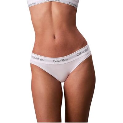 Calvin Klein Bikini Lv00qf8520 dames bikini (1 stuk), Wit, S S Calvin Klein Bikini Lv00qf8520 dames bikini (1 stuk), Wit, S S