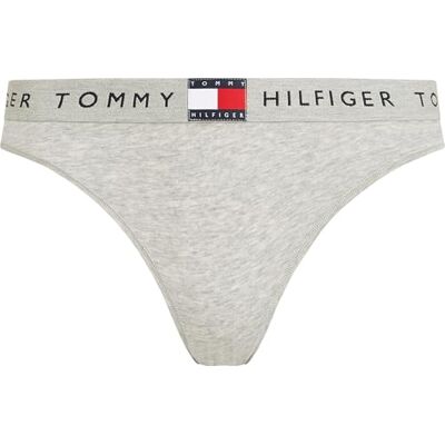 Tommy Hilfiger Classic Bikini Uw0uw06038 damesslip, Grijs (lichtgrijze Heather), XL XL Tommy Hilfiger Classic Bikini Uw0uw06038 damesslip, Grijs (lichtgrijze Heather), XL XL