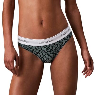 Calvin Klein Bikini Lv00qf8520 dames bikini (1 stuk), Groen (modern sieraad contour embleem + laag), XL XL Calvin Klein Bikini Lv00qf8520 dames bikini (1 stuk), Groen (modern sieraad contour embleem + laag), XL XL