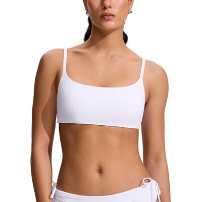 CRZ YOGA A-C bikinitop met ronde hals, Wit. 40 CRZ YOGA A-C bikinitop met ronde hals, Wit. 40