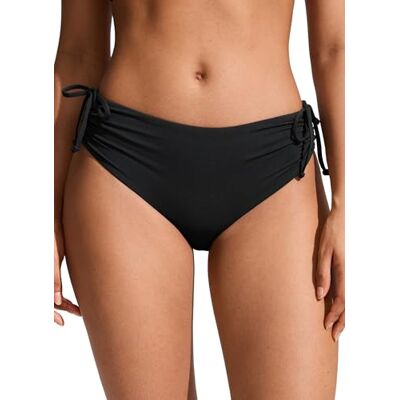 CRZ YOGA Bikinibroekje voor dames, verstelbare zwemslip om aan de zijkant te binden, zwart. 44 CRZ YOGA Bikinibroekje voor dames, verstelbare zwemslip om aan de zijkant te binden, zwart. 44